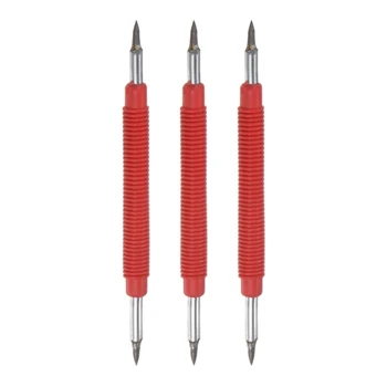 3шт Профессиональная ручка для черчения с наконечником, подходящая для различных материалов, удобная и эргономичная ручка