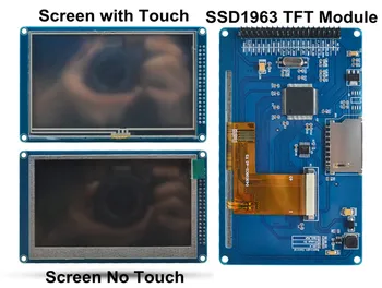 4,3-дюймовый TFT ЖК-экранный модуль SSD1963 Drive IC 480 * 272 интерфейс шины MCU