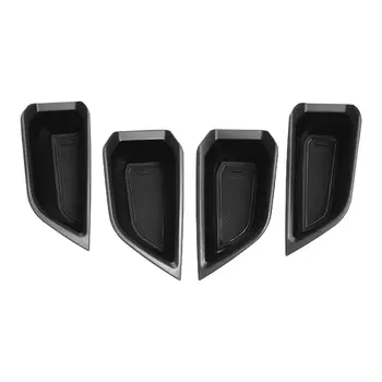 4x Коробка Для Хранения Ручек Передней Задней Двери Прочный Автомобиль Премиум-Класса Auto Interior Внутренняя Дверная Ручка для Audi Q4 E-tron 2021-2023