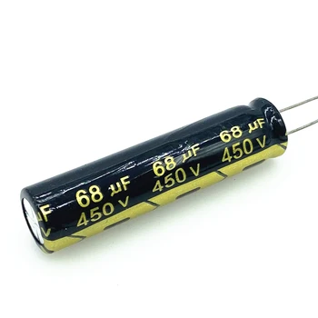 6 шт./лот алюминиевый электролитический конденсатор 68 МКФ 450 В 68 МКФ размер 13 * 50 20%