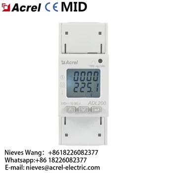Acrel ADL200 однофазный измеритель мощности 230 В - 80А с коммуникационной M-шиной