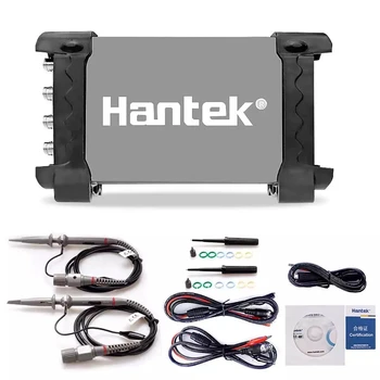 Hantek 6074bc 4-канальный USB-цифровой запоминающий осциллограф на базе ПК Hantek с пропускной способностью 1gsa/s 100 МГц