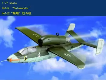 HobbyBoss 80239 комплект моделей истребителей Heinkel He162 Salamander в масштабе 1/72