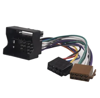 Автомобильный радиоприемник ISO адаптер кабель переключения для Peugeot 207 307 407 301 для Citroen C2 C3 C4 C5 C6