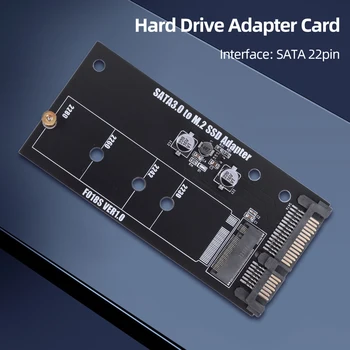 Адаптер M2-SATA3 Не требуется драйверов программного обеспечения Карта преобразования твердотельного накопителя SSD Быстрая передача данных для ПК-ноутбука