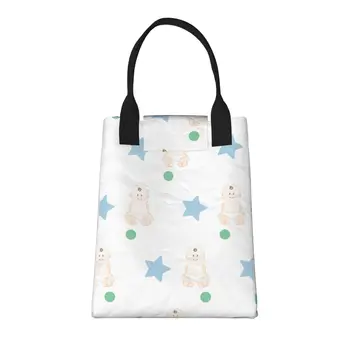 Большая модная сумка для покупок с ручками с детским графическим рисунком, многоразовая хозяйственная сумка из прочной винтажной хлопчатобумажной ткани