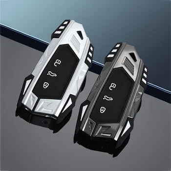 Брелок для автомобильных дистанционных ключей из цинкового сплава для Фольксваген Гольф 8 2020 Skoda Octavia A8 2021 SEAT Leon MK4 Аксессуары