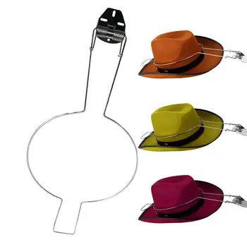 Вешалки для ковбойских шляп На стену Настенный Органайзер для шляп Держатель Ковбойской шляпы Металлическая Стойка для шляп Сверхмощные Вешалки для шляп Для хранения Ковбойских шляп