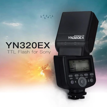 Вспышка камеры Yongnuo YN320EX с высокоскоростной синхронизацией TTL Speedlite для Sony a9 a7 iii a7 ii a6500 a6400 A6000 A6300