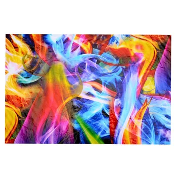 Гидрографическая пленка Rainbow Flames Пленка для водоотталкивающей печати Hydro Dip Film 50 см x 100 см