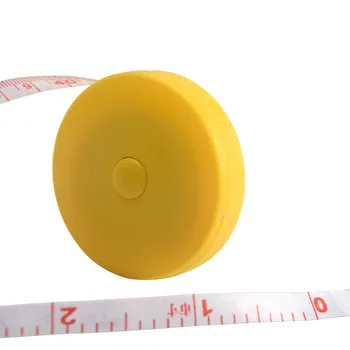 Главная Сантиметровые Дюймовые инструменты Портативная выдвижная линейка Нажимная кнопка для шитья Пластиковая Автоматическая рулетка для измерения роста детей
