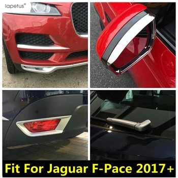 Дверная Ручка/Стеклоочиститель/Передняя Задняя Противотуманная Фара/Накладка На Зеркало заднего Вида Для Jaguar F-Pace 2017-2020 Аксессуары ABS