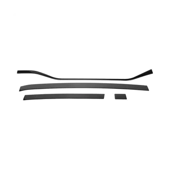 Декоративные полосы центральной консоли приборной панели автомобиля, Декоративные Аксессуары для VW T-Roc 2017-2022, Черный