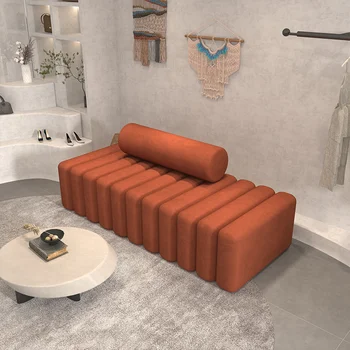 Диван Tiny House Relax Nordic Lounge, Индивидуальный тканевый диван-татами, Фарфоровый диван Для маленькой семьи, индивидуальный диван Inflavel Для украшения дома