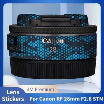 Для Canon RF 28mm F2.8 STM Наклейка На кожу Виниловая Пленка Для обертывания Объектива камеры Защитная Наклейка для тела RF28/2.8 RF28 28 2.8 F/2.8