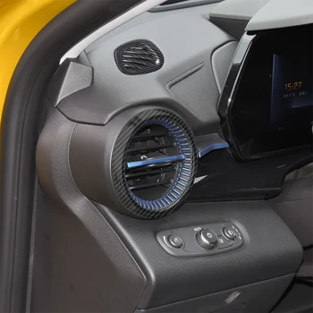 Для Chevrolet Trax 2023 2024 годов Приборная панель с вентиляционным отверстием, Ободок с отделкой из углеродного волокна в интерьере