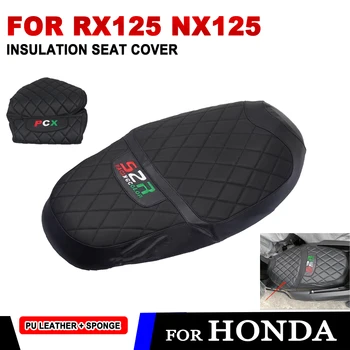 Для HONDA RX125 NX125 NX RX 125 Аксессуары для мотоциклов Кожаная утолщенная губка, чехол для подушки сиденья, утеплитель, чехол для сиденья, защита
