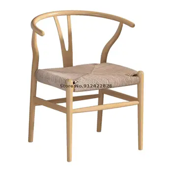 Железный чайный стул домашний стул со спинкой имитация массива дерева Китайский чайный столик и стул мастер-стул мастер-стул скандинавская столовая