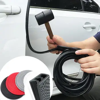 Звукоизоляционная накладка для отделки дверей, защищающая от непогоды Уплотнительная прокладка двери, износостойкая уплотнительная прокладка прямой замены для автомобиля