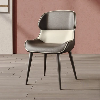 Итальянские роскошные дизайнерские домашние стулья для столовой, Скандинавский стул со спинкой, Модная мебель для гостиной, Кресло для отдыха