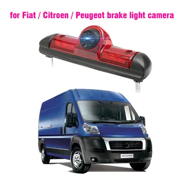 Камера заднего вида стоп-сигнала автомобиля CCD для Citroen JUMPER III FIAT DUCATO X250 Peugeot BOXER III со светодиодной подсветкой, парковочная камера заднего вида