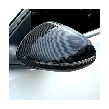 Корпус зеркала заднего Вида для Mercedes-Benz C-Class W206 C200 C260 C300 22-23 Декоративное Зеркало заднего Вида Пианино Черного Цвета