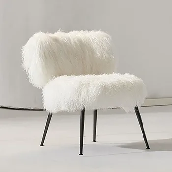 Кресло-качалка для взрослых Nordic Luxury Chairs Дизайнерские Удобные Бархатные Кресла для сна Элегантная Мебель для гостиной