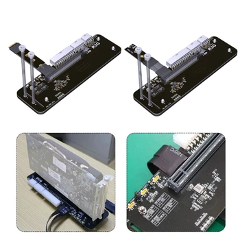 Кронштейн Для Подставки Внешней Видеокарты NVMe с Кабелем PCIe3.0 Riser Cable 32 Гбит/с Прямая поставка