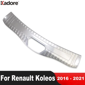 Накладка Заднего Бампера Багажника Renault Koleos 2016 2017 2018 2019 2020 2021 Стальная Внутренняя Накладка На Порог Задней Двери Автомобиля