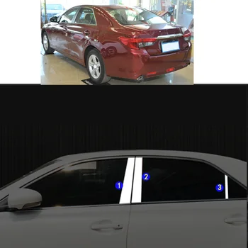 Наклейка на автомобиль, украшающая Среднюю полосу оконной рамы Toyota Reiz MARK X 2010 2011 2012 2013 2014 2015 2016 2017