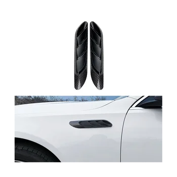 Наклейка на Крыло Боковой Крышки Вентиляционного Отверстия Автомобиля для Mercedes-Benz C-Class W206 2022 + C200 C260 AMG C63 Из Углеродного Волокна
