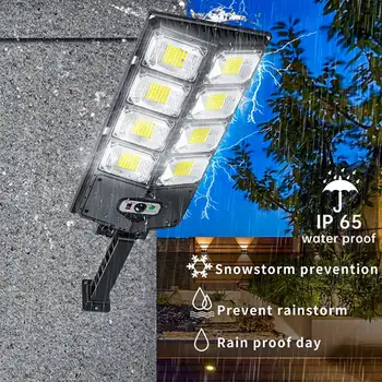 Настенный светильник Корпус индукционной солнечной лампы Освещение с дистанционным управлением Беспроводное