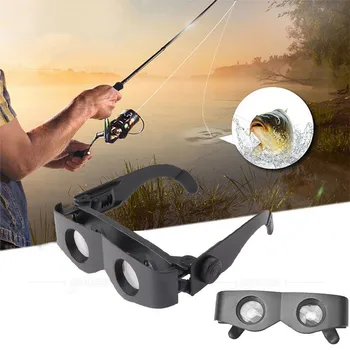Новый 1шт рыболовный бинокль в стиле очков для просмотра буев высокой четкости при низкой освещенности ночного видения на открытом воздухе портативные рыболовные очки