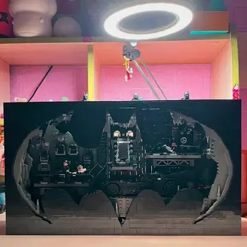 НОВЫЙ В наличии Batcave Shadow Box 76252 Model Building Kit Конструкторы Кирпичи Игрушки для Детей и Взрослых Подарки на День Рождения 3981 шт. 7 Фигурок