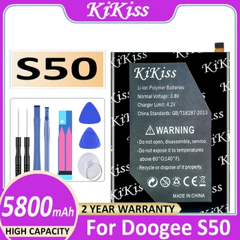 Оригинальный аккумулятор KiKiss Battery S 50 5800 мАч для Doogee S50 battery Batteries
