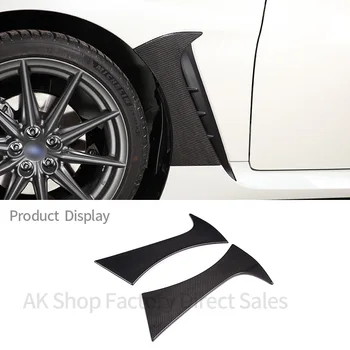 Отделка кузова из настоящего углеродного волокна Боковое Крыло Декоративная панель Рамка Крышка для Toyota 86 Subaru BRZ 2022 Аксессуары для экстерьера автомобиля