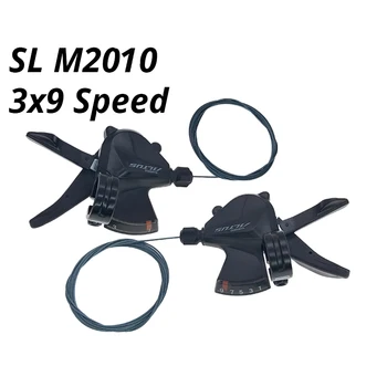 Переключатели SHIMANO M2010 Altus SL-M2010 3x9s 27-Ступенчатый Рычаг Переключения Передач Велосипеда MTB Велосипедный Рычаг Переключения Передач с Тросом New M370
