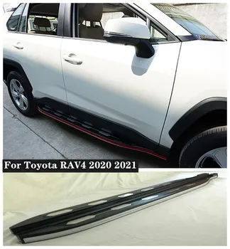 Подходит для Toyota RAV4 2020 2021 2022 2023 Высококачественные подножки из алюминиевого сплава, боковые подножки, педали