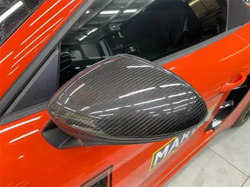 Подходит для модифицированного зеркала заднего вида Porsche 718 Boxster 981 Kaman с заменой сухого волокна