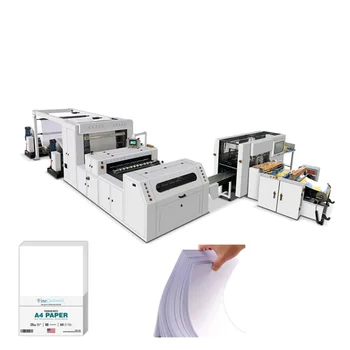 Полностью автоматическая линия для резки и упаковки копировальной бумаги формата А4, производственная линия для производства бумаги формата А4, продается машина для производства бумаги формата А4