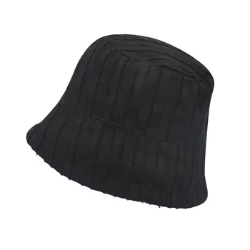 Полосатая рыбацкая шляпа, мужская и женская уличная универсальная шляпа, тонкая весенне-осенняя широкополая шляпа, тренд со шляпой