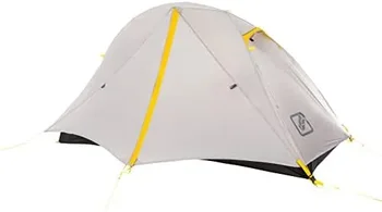 Походная палатка - легкая 3-сезонная палатка для кемпинга на открытом воздухе, пеших прогулок и езды на велосипеде - включает в себя опорную часть и сетчатое снаряжение. -