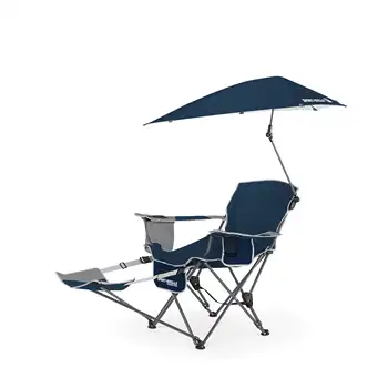 Походное кресло Sport-Brella Blue с солнцезащитным козырьком