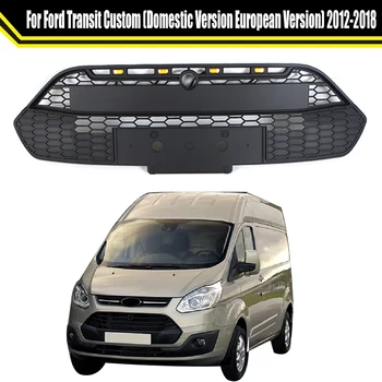 Решетка переднего бампера автомобиля, гоночная решетка, автомобильные решетки, подходящие для Ford Transit Custom (отечественная версия, европейская версия) 2012-2018