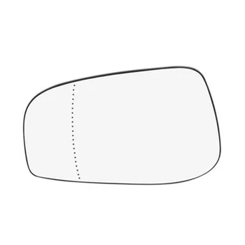 Стеклянная линза широкоугольного бокового левого зеркала заднего вида с подогревом для S60 S80 V70 2003-2007 30634719