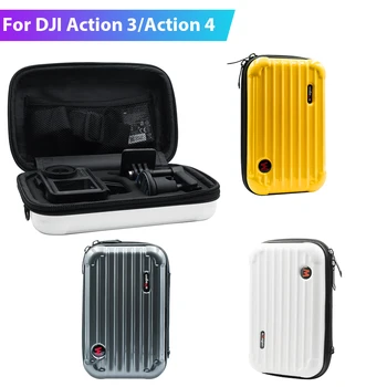 Сумка большой емкости для Osmo Action 3, чехол для переноски, защитная коробка, сумка для спортивной камеры DJI Action 4, аксессуары для спортивной камеры