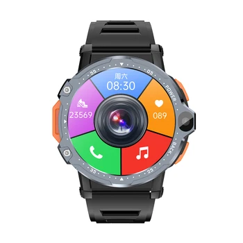 Умные часы Bluetooth SOS Вызов Фитнес-трекер Электронный оригинальный 4G Большой экран Android Мужские женские спортивные умные часы