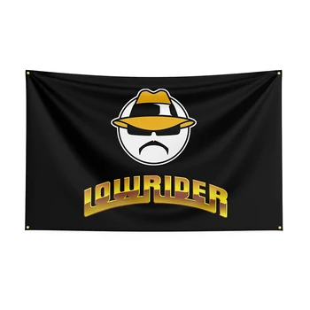 Флаг Лоурайдеров 90x150 см, баннер гоночного автомобиля с принтом из полиэстера Для декора, баннер ft flag